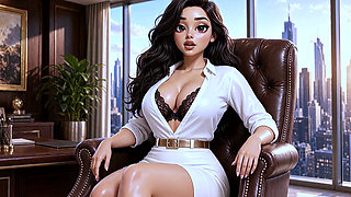 Marketing Meeting Turns Into Hard Office Sex ,  She Was Too Horny  (ai Generated)