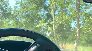 Piss Garden Nearby Car