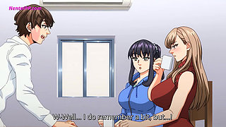 You've Hard Too Much To Drink: She Fucks On Tables In a Bar ( Hentai )