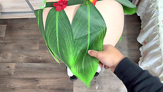 My Pregnant Stepsister Is in a Hawaiian Cosplay Dress Because She Feels Like She's in Hawaii, so Sex Is a Must for Her