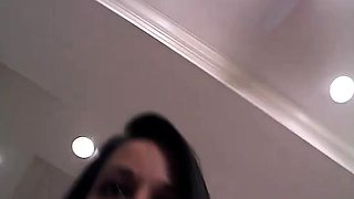 Chubby Brunette Big Boobs Dildo Masturbation