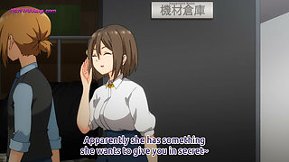 Busty tomboy rides hard on a messy mattress in the supply closet - Exclusive Uncensored (ENG Subtitled)