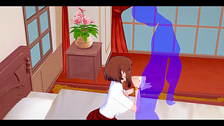 My Hero Academia Hentai - Uraraka Blowjob and Fucked - Japanese Asian Manga Anime Film Game Porn