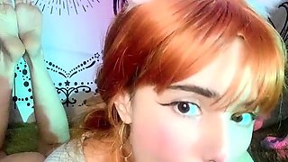 Amateur blonde teen girlfriend toyed and facialized