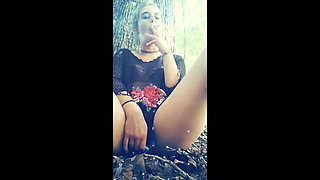 Outside Sucking and Playing