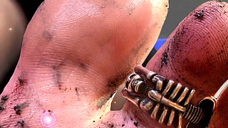 Dirty Sole Licking Gameplay: Jam, Mud, Sand, Stockings