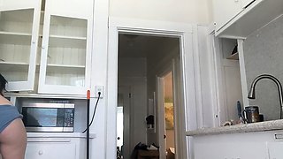 Close up teen foot worship