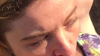 Beach blowjob meditation for men