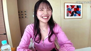 Japanese hotty solo masturbation