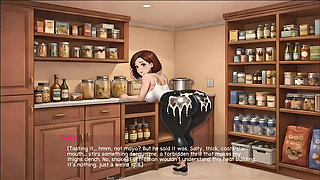 Grandpa Lesson Taboo Hentai Game Ep.2 Cum All Over His Grandson Wife Ass in the Pantry!