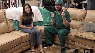 Nitrile gloves, bts, female nurse