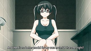 Endearing side chick at ahegao trailer