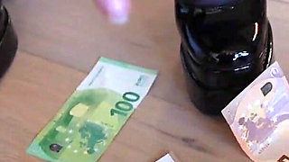 POV Hand Over All Your Money