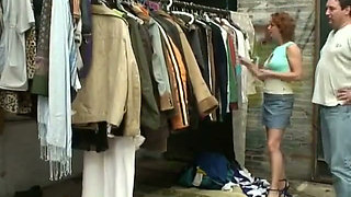 Tempting milf gets slammed from behind