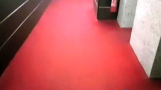 Risky Public Sex Prank for a British Blonde Couple