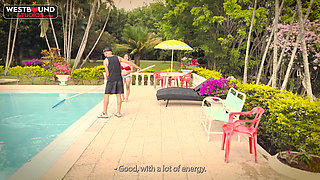 Horny Colombian Babe Annie Marin Fucked by Filip the Pool Guy
