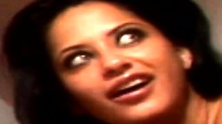 Busty brunette lesbian licking her girlfriends shaved beaver