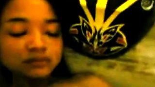 Staircase Seduction with an Amateur Asian Beauty