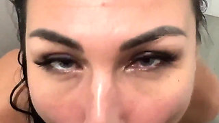 Naughty Step Stepsister Gets Creamed in the Shower and Bed