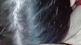 Our Skinny Brunette Neighbor Takes Turns Performing Cunnilingus on Me and My Girlfriend