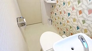 Japanese MILF Mayumi Kanzaki Public Toilet Pissing & Big Ass Fetish Compilation