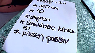 Lovely blonde masturbating with her dildo toy