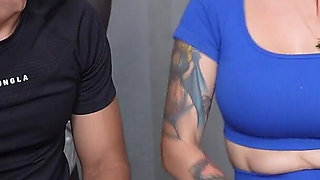 I Run Into the Gym Trainer and Ask Him for a Private Lesson at My House - Andrea Castro & Markus Brown