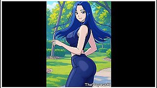 Ai Anime Voyeur Park Tease: Episode 2 - Caught In The Open (1:47)