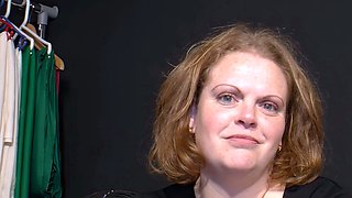 Fat German makes first erotic film at pocket money casting