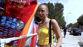 Teeny Joins Sex Games on the Beach