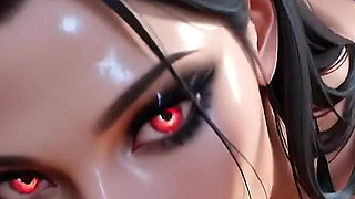 Obsidian Beauty in Midnight Latex