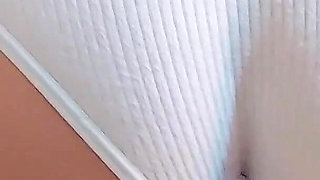 I Rubbed His Cock with My Tight Black Shorts and His Penis Started Leaking