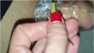 Coming Home After Sex Date. Sloppy Seconds For Slave