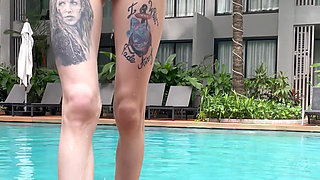 Can’t Live a Day Without Swimming in the Pool, Kinda Got Used to It ) Down to Join Me This Weekend?