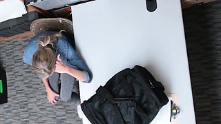 Shoplyfter - Skinny Blonde Cutie Emma Hix Gives Her Pussy