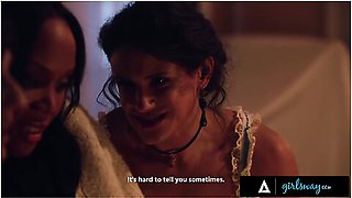 Goth Babe Lana Smalls & Big Tits Bestie August Skye Summon Sex Spirit Milf