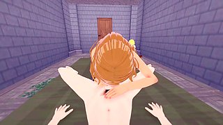 Hentai adventure with anime characters getting down and dirty