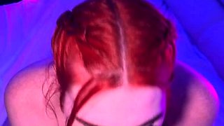 Fiery Redhead Abigail Morriss Wild Hard Cock Ride