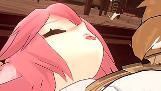 Hentai scrubing a cock in sixtynine