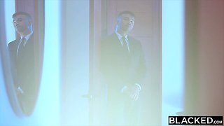 BLACKED Lovely Ash-blonde Vic Shares BIG BLACK COCK Wish With Spouse - Slimthick Vic