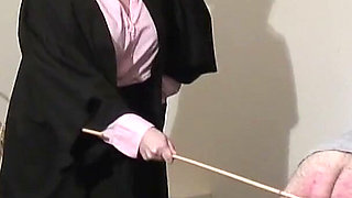 Caned by the Headmistress