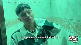 Bogota Twink Chooses Bareback or Jail