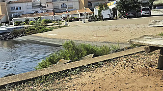 A day of holiday at Cap d'Agde naturist village with a slutty MILF - Part 2