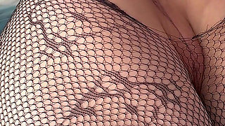 Anal with Slutty Stepsister. Torn Pantyhose