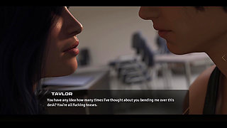 Move the Chains - Busty Emo College Teacher Has Dreamt About Tasting My Cock