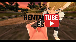 Kaiju N8 Hentai - Kikoru Shinomiya Handjobjob and Fucked at Cowgirl POV - Asian Japanese Manga Anime Hentai 3D Porn