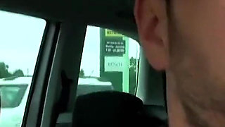 Bonny devil enjoys sucking and fucking huge cock in the car
