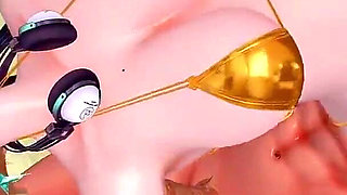 Wuthering Waves - Chisa and Lynae Slutty Ride Turns Into BBC Sex Gangbang - 3D Hentai Animations