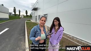 NASTY CLUB - Sofia Smith Hispanic Beauty Porn Story with Jennifer Mendez