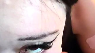 MewSlut Blowjob And Quick Sex In Car Then Receives Facial